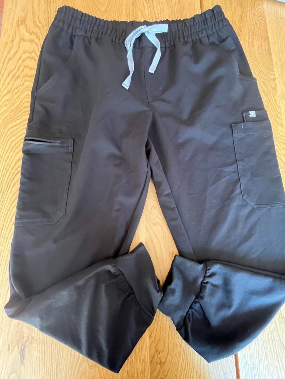 Figs Scrub Pants: Zamora Ruched Jogger Scrub Pant